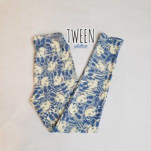 NWT LulaRoe Disney Micky Mouse Kid Leggings Size Tween